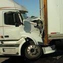 truck crash crashed wrecked smashed trucks